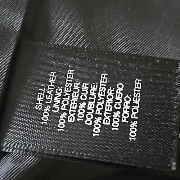 Kenneth Cole leather photography/ biker vest. - Picture 2 of 7